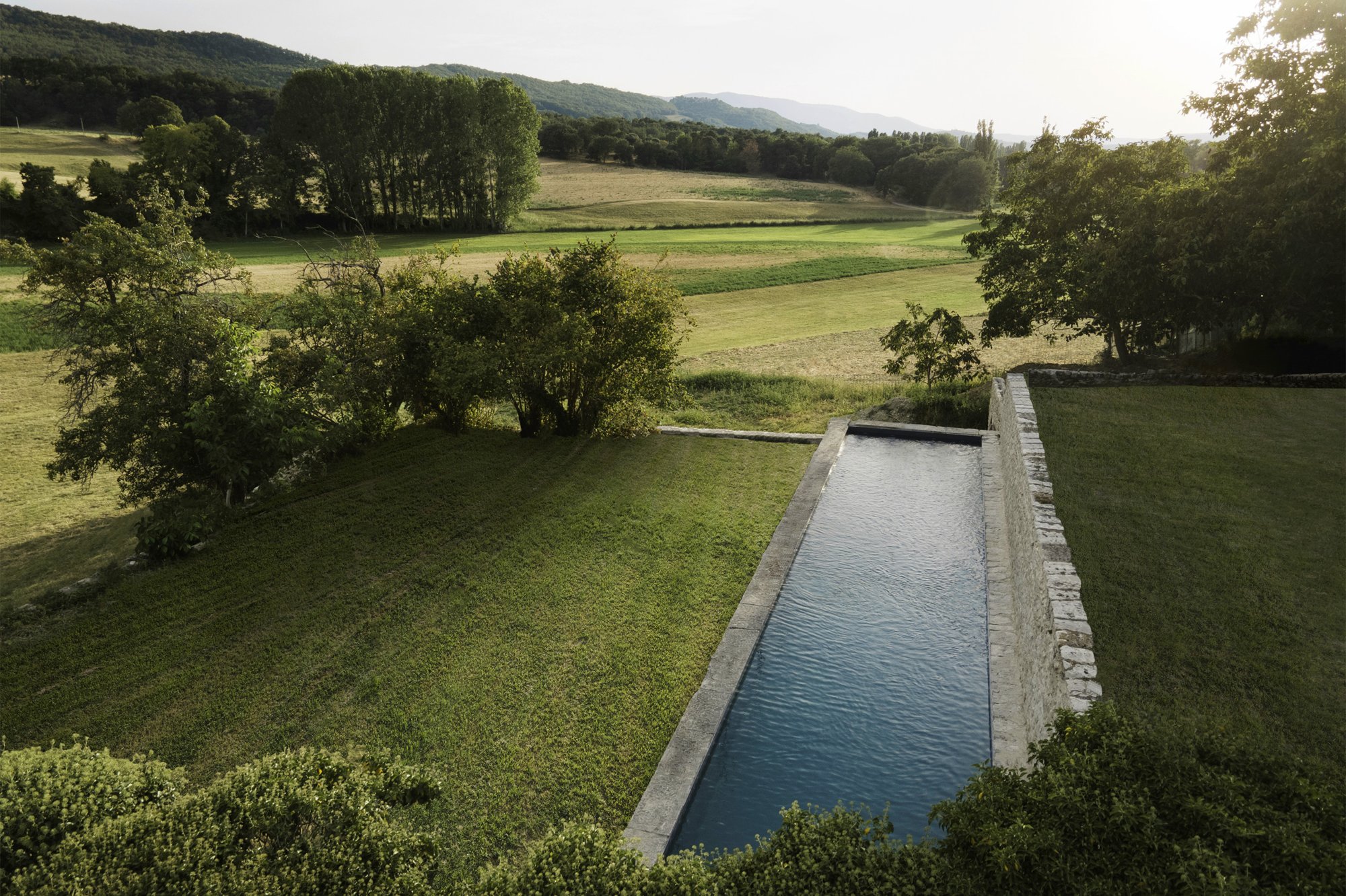 La piscine du Domaine Paradis