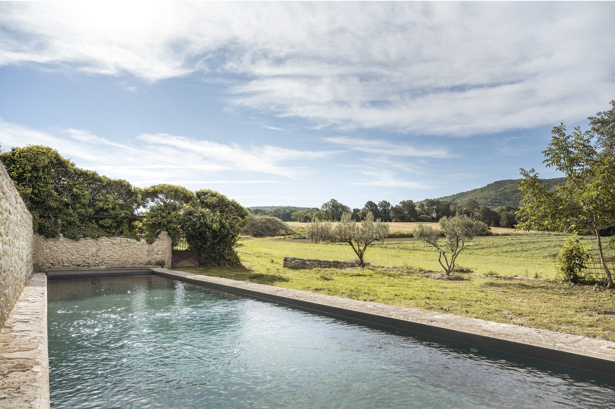 Le paysage du Domaine Paradis