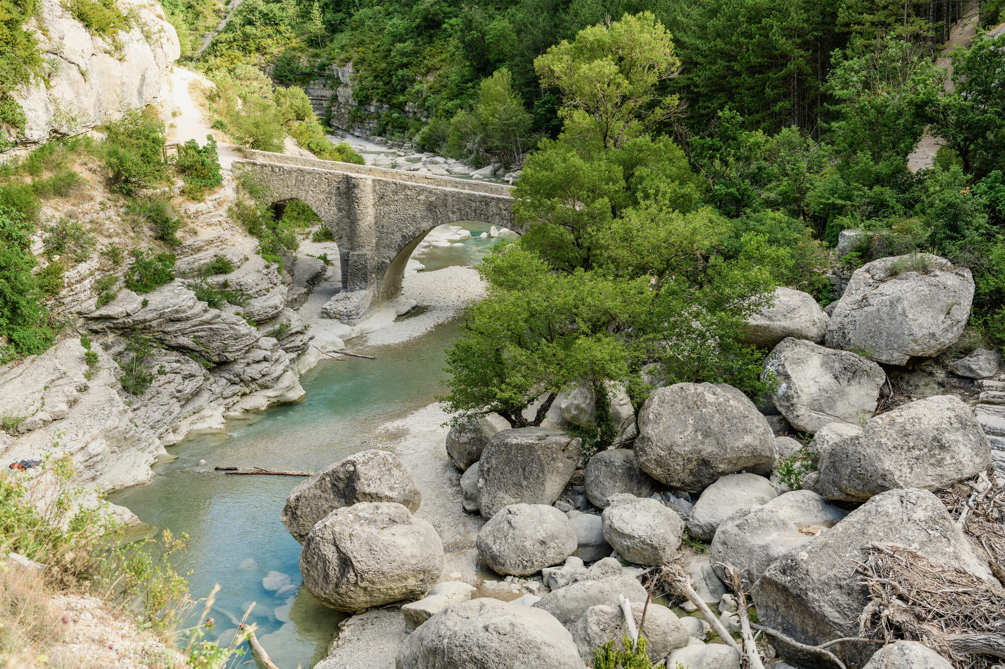 Les gorges de la Méouge